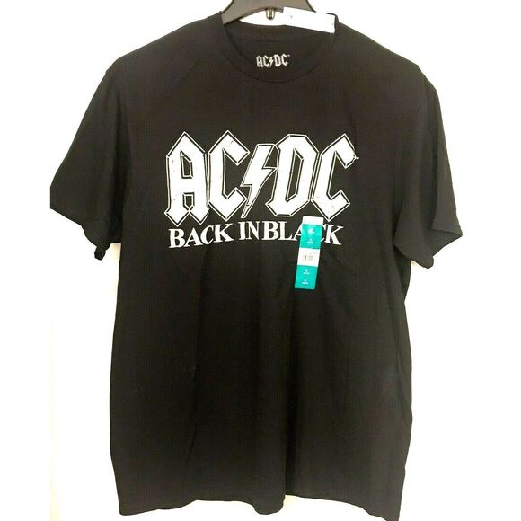 NEW AC/DC Men’s Back In Black T-shirt Tee Size X Large 46/48 - Picture 1 of 5